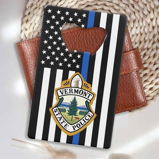 Discover Police Department Custom Logo Law Enforcement Credit Card Bottle Opener