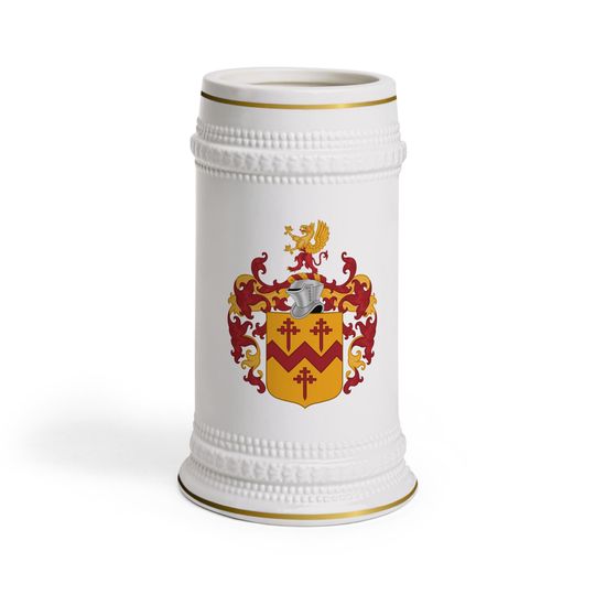 Discover Coat of Arms of the Sands Family - Beer Stein Mug