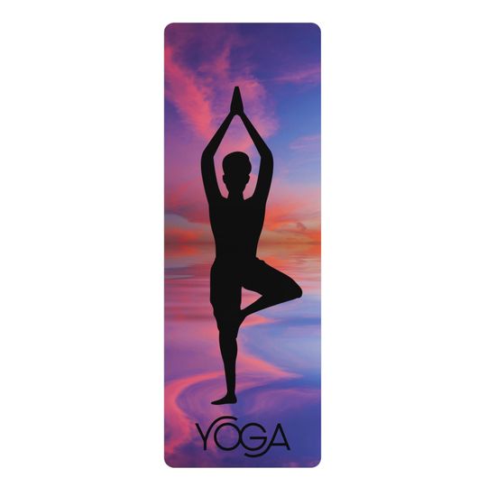 Discover Foam Yoga Mat, Non-Slip Exercise Mat for Home Workouts,