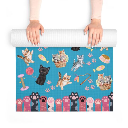 Discover Yoga Mat, Girls Activity Mat