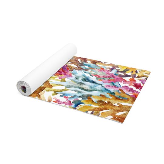 Discover Colorful Coral Foam Yoga Mat