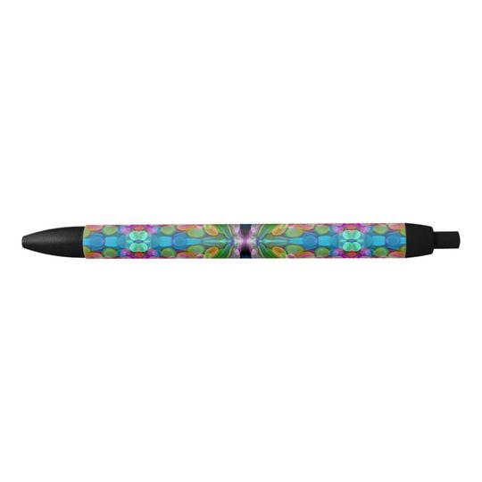 Discover Dragonfly Wildflower Garden Abstract Floral Pen