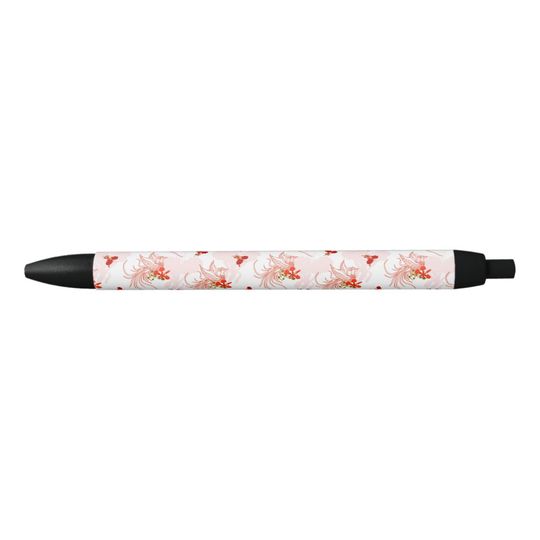 Discover Phoenix Bird And Phoenix Flower Seamless Pattern Pen