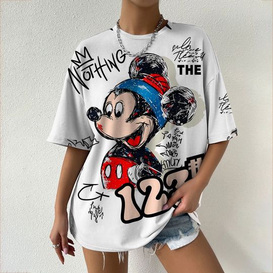 Discover Summer Oversized T-Shirt Women‘S Short Sleeve T Shirts