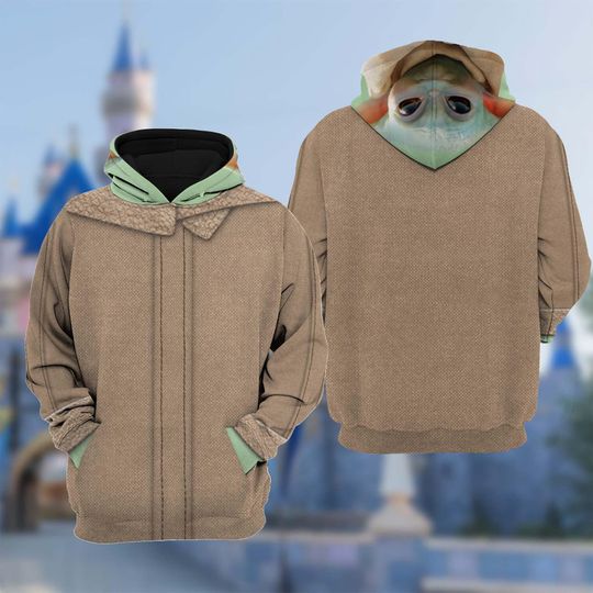 Discover Disneyyy Babyy Yodaa Halloween Costume Hoodie Jogger