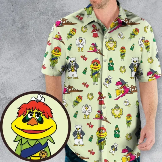 Discover H.R. Pufnstuf Characters Hawaiian Button Down Shirt