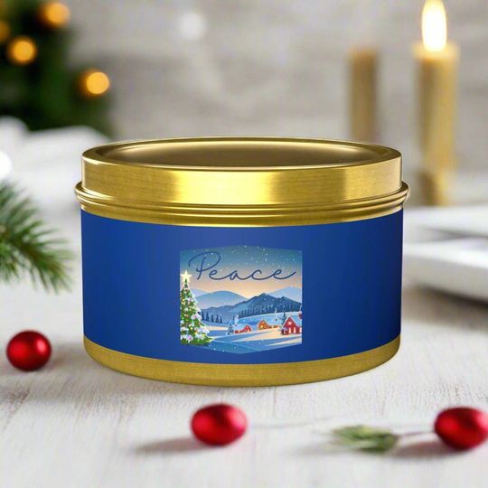 Discover Peace Tin Travel Candle