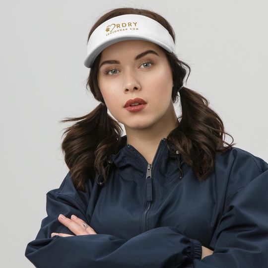 Discover RDRY Heart and Paw Graphic Embroidered Adjustable Visor