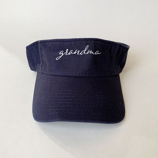 Discover Grandma Cap grandma Visor embroidered cap Summer Hat