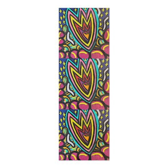 Discover Sacred Flame Original Tara Crowder Painting Foam Yoga Mats