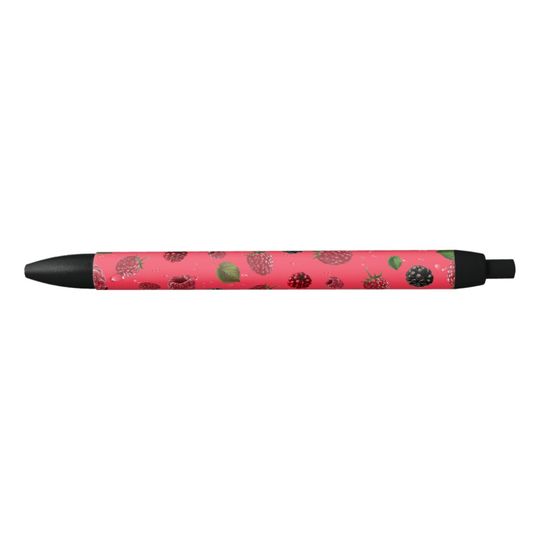 Discover Raspberry Pattern Pen