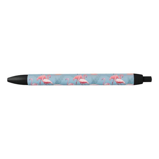 Discover Flamingos Pattern 1 Pen