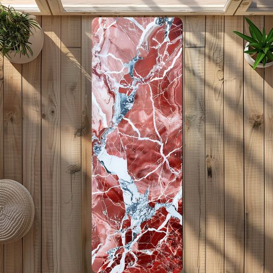 Discover Luxurious Marble Foam Yoga Mats