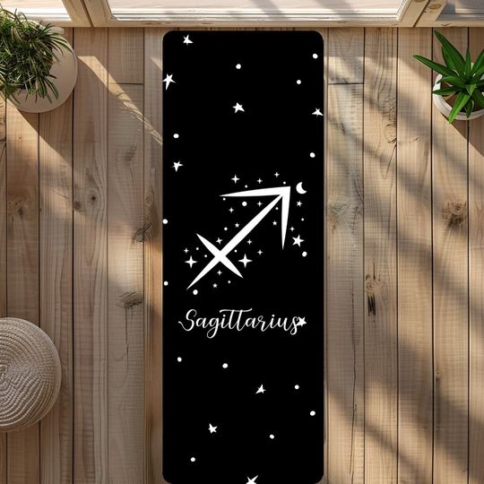Discover Sagittarius Constellation Foam Yoga Mats