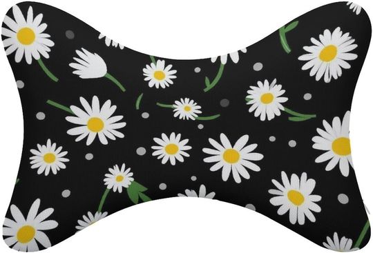 Discover Daisy Flower Floral Neck Bone Pillows