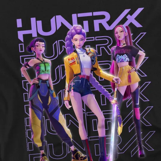 Discover K-Pop Demon Hunters - Huntrix Huntr/X Golden Trio Pose Unisex T Shirt