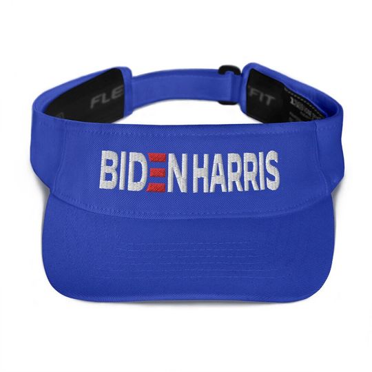 Discover Biden Harris Embroidered Visor | Joe Biden for President Kamala Harris Vice VP 2024