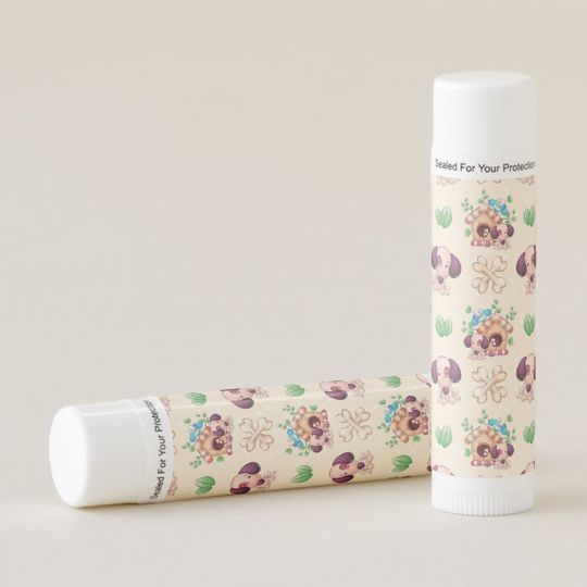 Discover Adorable Dog Pattern  Lip Balm
