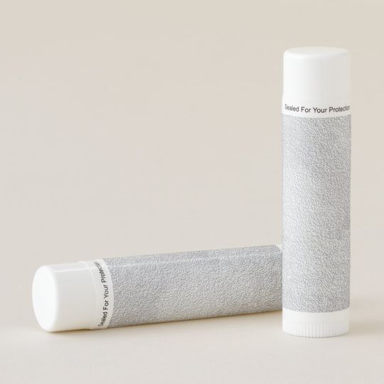 Discover Concrete gray Stone Wall Texture Pattern Lip Balm