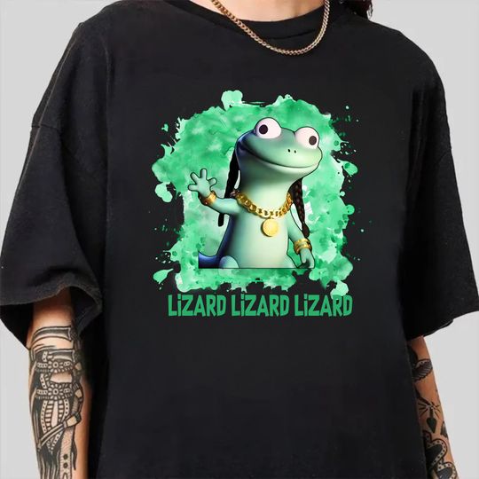 Discover Lizard Lizard Lizard Meme Shirt, Viral Meme Lizard Shirt, Funny Meme Lizard Shirt