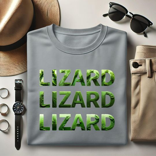 Discover Lizard Lizard Lizard Meme Shirt, Herpetology Lover Tee, Reptile Shirt, Lizard Lover Gift