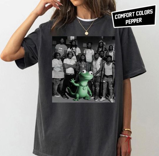 Discover Lizard Gang Funny Meme Comfort Colors Shirt, Lizard Lizard Lizard T-Shirt