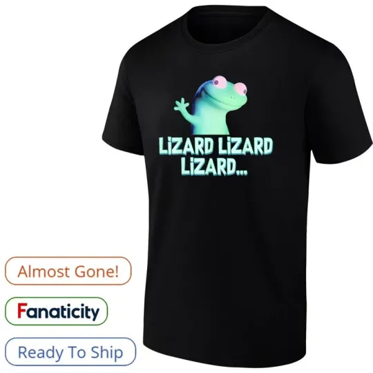 Discover Weirdcore Animal Women Men Lizard Lizard Lizard Meme Shirt