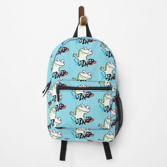 Discover Lizard Meme Backpack, Student Gift