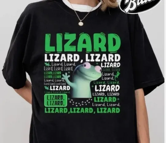 Discover Lizard Lizard Lizard Meme Shirt, Meme Lizard Shirt, Lizard Button Meme