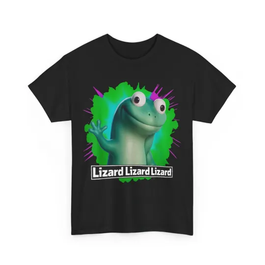 Discover Funny Weirdcore Animal Women Men Lizard Lizard Lizard Meme T-Shirt