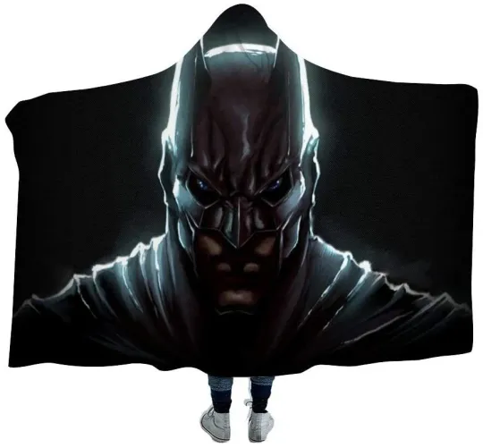 Discover Batman Hooded Blanket - Perfect for Staying Warm and Stylish Indoors