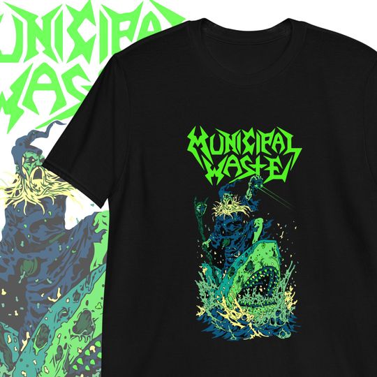 Discover Municipal Waste T-Shirt, Hazardous Mutations T-Shirt