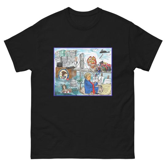 Discover Donald Trump is Drawing Doodles Shirt