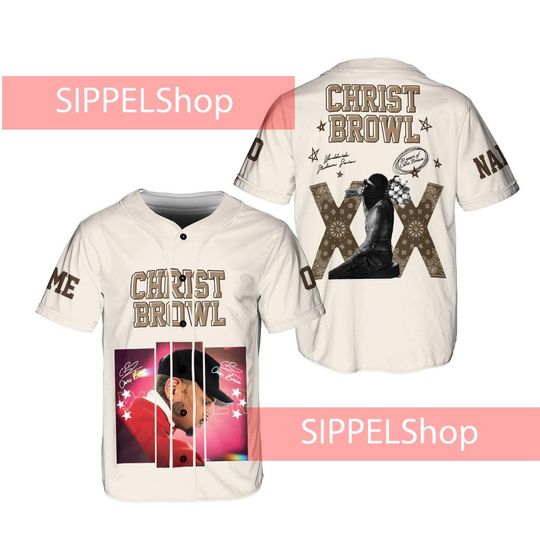 Discover Personalized RNB Tour-Inspired Baseball Jersey, Custom Name & Number, Unisex Streetwear Concert Outfit