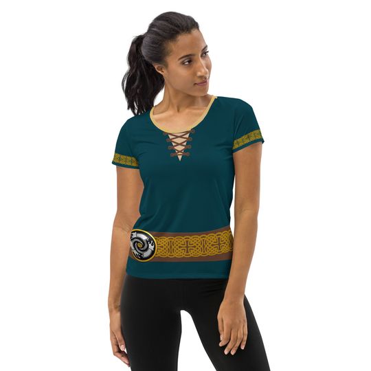 Discover Scottish Princess Women's Athletic T-shirt