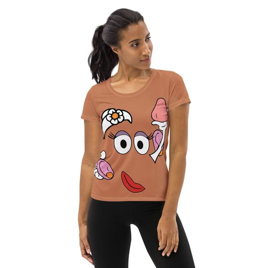 Discover Mrs. Spud Women's Athletic T-shirt