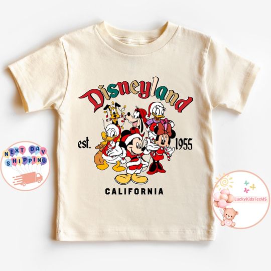 Discover Disneyyland Christmas Toddler Shirt, Mickeyy and Friends Christmas Shirt
