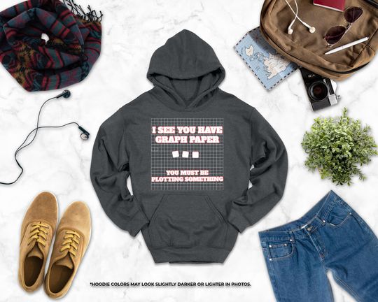 Discover Graph Paper Hoodie for Math Teachers and Mathematicians