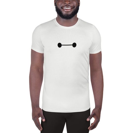 Discover Inflatable Robot Men's Athletic T-shirt