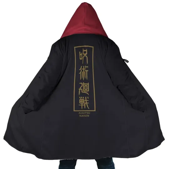 Discover Yuji Itadori Hoodie Cloak  Jujutsu Satoru Dream Cloak Coat