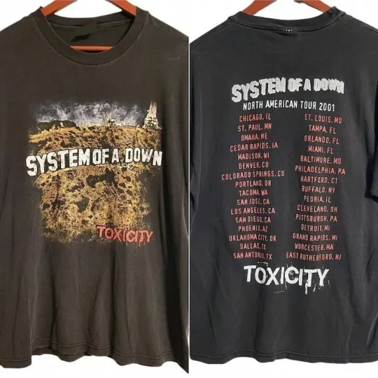 Discover System Of Down Tour Shirt, System Of Down Shirt
