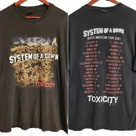Discover System Of Down Tour Shirt, System Of Down Shirt