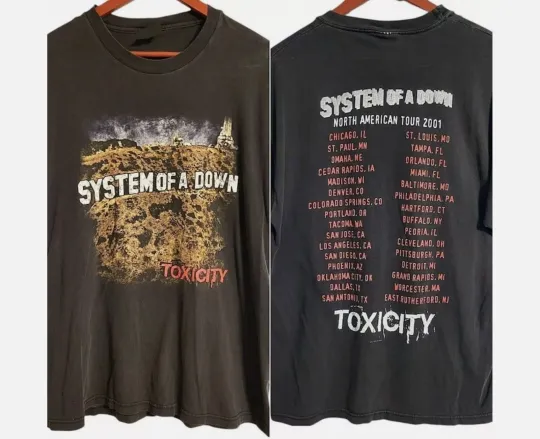 Discover System Of Down Tour Shirt, System Of Down Shirt