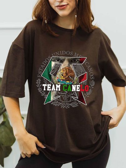 Discover Canelo Alvarez Boxing Fan T-Shirt, Patriotic Canelo Boxing Fan Graphic Tee