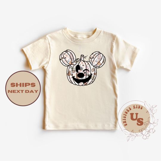 Discover Cute Mickeyy Pumpkin Toddler Shirt, Mickeyy Pumpkin Kids Shirt, Mickeyy Pumpkin Baby Bodysuit, Halloween Kids Shirt