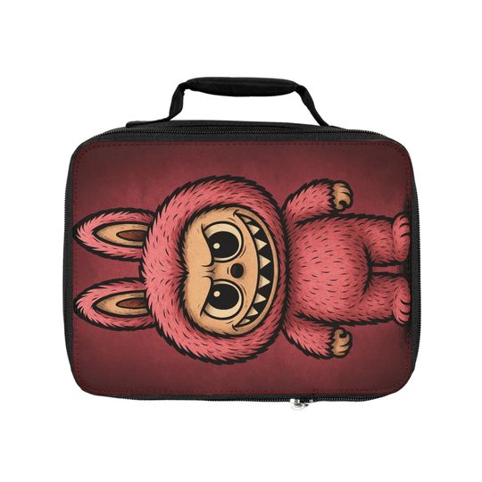 Discover Labubu Lychee Berry Lunch Bag Cute Monster Character Insulated Lunch Tote Reusable Food Bag for Work School or Travel Gift for Collectors