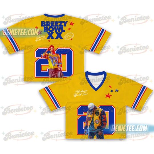 Discover Personalized Chris Brown Mesh Jersey, Concert outfit