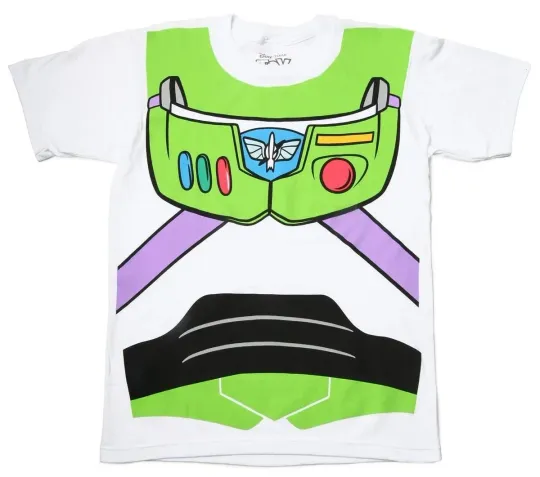 Discover Adult Unisex Buzz Cartoon Astronaut Halloween Cosplay Costume T-shirt