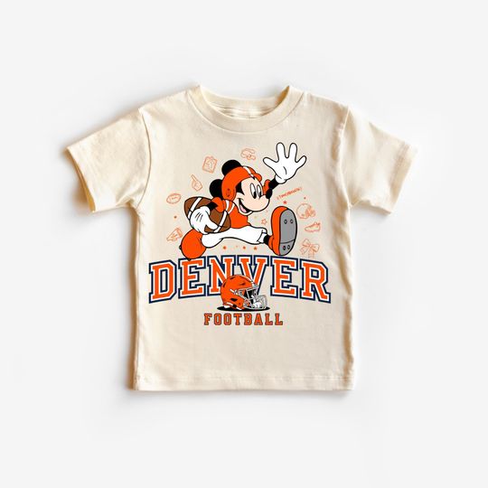 Discover Cute Kids Mickeyy Denver Football Game Day T-Shirt