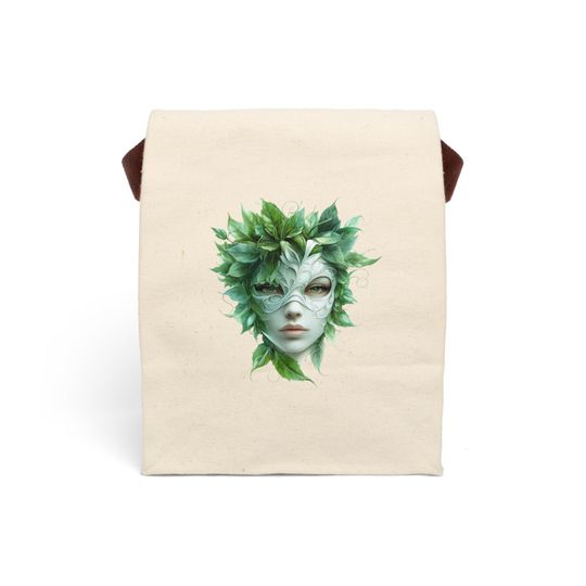 Discover Canvas Lunch Bag With Strap